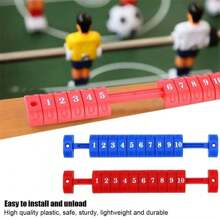 2 Stücke leicht ablesbare 10-Zahlen Boot-förmige Tischfußball Anzeigetafel, Universelle Standard Tisch Anzeigetafel, Geschenke für Keeper