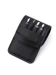 Black Eyebrow Tweezers Set, Letters A-Z Are Precision Stainless Steel Eyebrow Tweezers. They Are Crucial For Daily Beauty, Suitable For Eyebrow, Facial Hair, Hair Cutting, And Internal Hair Removal, Including Storage Bags, Suitable For Both Men And Women. They Are Also Sophisticated Hair Removal Devices, Diagonal Eyebrow Clips, And Makeup Removal Tools