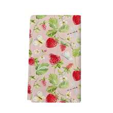 Setul de prosoape de primăvară 1/1/2 este conceput cu un model delicios cu căpșuni și țesut din fibră 100% poliester. Măsoară 16 * 24 inci / 40 * 60 centimetri și este un suport de masă din poliester, lavabil la mașină, rezistent la căldură, la pete, impermeabil și ușor de curățat. Este folosit pentru curățarea mesei și a bolurilor și poate fi folosit ca cadouri, articole de uz casnic, rechizite de bucătărie și decorațiuni interioare de primăvară.