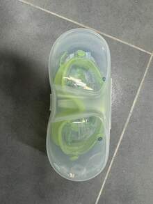 1pc Adorable Frog Swimming Goggles - Adjustable Head Strap, One-Piece Ear Plug, 180° Clear Vision Swim Mask, Allowing You To Enjoy Swimming Fun - Multicolor-orange - View 5