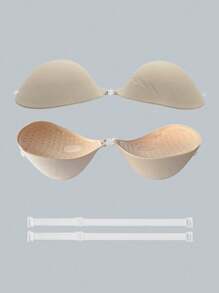 1pc Thick Invisible Adhesive Bra/Breast Lift Tapes, Suitable For Dresses, Enhances Cleavage, Lifts And Shapes Petite/Small Bust