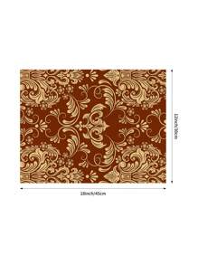 1 buc. Față de masă cu model floral Red Palace, stil boem, material imitație de in, 1 fel de masă, 4 șervețele, 1 față de pernă, 3 opțiuni de produse, decor pentru casă, articole pentru petreceri de interior/exterior, decorare tematică, decorare cameră. Potrivit pentru decorarea bucătăriei și decorarea petrecerilor pentru evenimente.