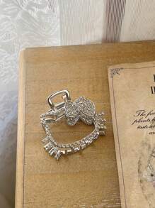 Sanrio Sanrio Hello Kitty Shiny Sequin Hair Clip - Cute Cartoon Mini Metal Hair Clip, Alloy Metal Bohemian Simple Oval Hair Accessory, Y2K Sweet Style Women's Accessories Valentine's Day - Back To School Gift Fashion Hair Accessories Beauty Claw Clips Boho Hair Claw