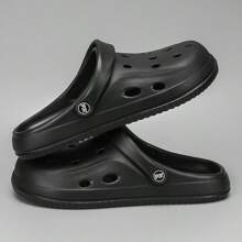 Men's Flat-Soled Clogs Are Breathable, Comfortable, Non-Slip, Wear-Resistant, Casual And Versatile, Daily Home Outing Work Shoes