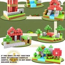 Juego de 64 piezas de fichas magnéticas de construcción, juguete artesanal arquitectónico, juguete de construcción STEM, fichas magnéticas, regalo ideal de cumpleaños u ocasión festiva para niños y niñas, material ABS duradero - Multicolor - Ver 7