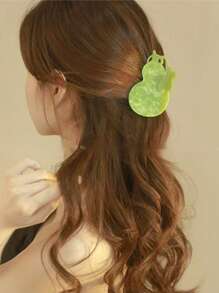 1 Peça Grampo de Cabelo de Estilo Chinês Versátil e Personalizado com Cabaça da Sorte, Grampo de Cabelo de Acrílico da Moda, Acessório de Cabelo Elegante