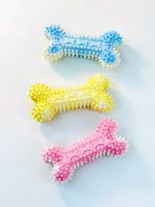 1 TPR Pet Bite Toy, Dog Toy, Cat Toy, Ball Rubber Toy, Interactive, Throwing Ball