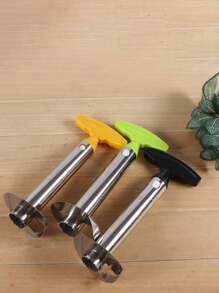 1 Piece Of Stainless Steel Pineapple Corer And Slicer, Pineapple Slicer Peeler Cutter Peeler, Stainless Steel Kitchen Fruit Tool, Fruit Corer Tool, Household Kitchen Tool, Outdoor, Camping Kitchen Tool, Labor-Saving Tool Suitable For Girls, Summer, Beach Party, Portable Tool, Free Color And Style
