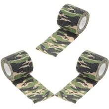 6 Rolls Self-Adhesive Sports Bandages, Hunting Bandages, Breathable Elastic Adhesive Bandages, Suitable For Sports, Outdoor Camping, Hunting, Firearms, Outdoor Military Hunting Camera Grip Protection Bandages - Multicolor - View 19