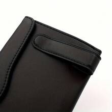 High Quality PU Leather Car Tissue Box - Stylish Sun Visor Design, Making Your Car More Tidy And Beautiful - Black - View 3