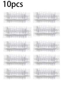 一次性塑料耳套，防水防尘耳罩，舒适弹性耳罩，适用于洗发、洗澡、成人沐浴、染色以防止进水，柔软耳套 - 彩色 - 查看 12