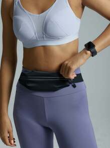 Large 7 Inch Phone Sweat-Resistant Drawstring Reflective Zipper Running Waist Pack