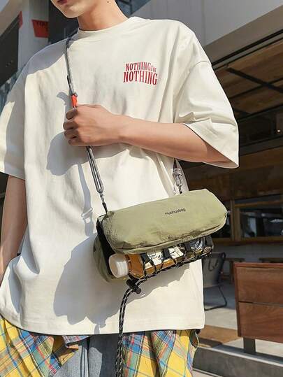 Lightweight Small Body Makeup Bag For Commuting, Mountain Climbing Details, Mesh Water Cup Bag That Can Accommodate Mobile Phones, Small Body Cosmetics, And Other Unisex Items