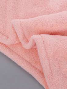 1 pièce/4 pièces Bonnet de lavage de cheveux séchage rapide en polaire de corail, serviette épaisse pour séchage des cheveux, turban mignon pour cheveux, serviette pour sécher les cheveux, usage domestique, salle de bains, douche, matériau absorbant, doux, agréable pour la peau, sans peluche, convient pour un usage quotidien