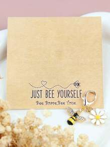 10 piezas, Sé tú mismo con Abejas, Regalos de Aliento Positivo, Tarjetas Motivadoras, Regalos de Amistad Lindos, Regalos Motivacionales, Regalos de Cumpleaños, Artículos Pequeños, Artículos Peculiares