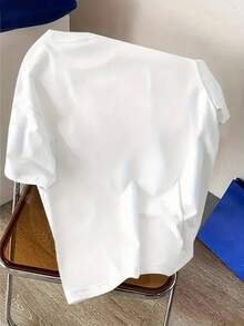 Men's Short Sleeve T-Shirt White JUST GOLF Text And Golf Club Design For Sports Enthusiasts - trắng - Xem 4