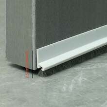 1 件适用于门底的门扫，带刷子的一体式底门挡风条，自粘式门底密封条，用于防尘/隔音/隔热或冷空气（长度：1 米，宽度：50 毫米） - 彩色 - 查看 18