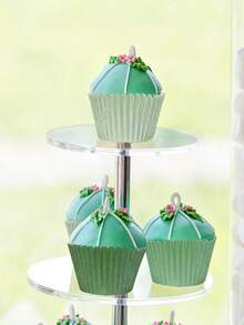 300pcs Green Cake Paper Cups For Saudi National Day/Eid Celebration Party Decor Saudi National Day Saudi Saudi Arabia, Wedding And Birthday Supplies, Home And Party Decorations - Green - View 7