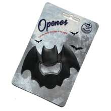 1pc Creative Cartoon Bat Shape Refrigerator Magnet Bottle Opener, The Strong Magnetism On The Back Can Absorb The Refrigerator And Iron Cabinet, The Size Is Ergonomic, Easy To Open The Bottle, Creative Kitchen Supplies, Gifts, Home Decoration, Refrigerator Decoration, Halloween