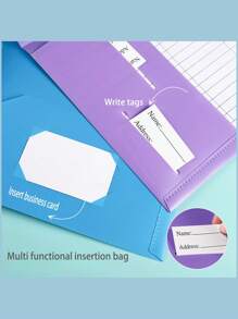 Hot Selling Folder, Office Storage File Folder, Lette Size Double Insertion File Bag, File Bag,Back To School,School Supplies