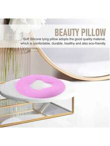 BUCICE Silicone Pillow SPA Beauty Pad Non-Slip Massage Pillow Without Film Salon Face Massage Relax Beauty Cushion Pad