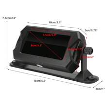 RV Caravan Trailer/Digital LCD TPMS Tyre Pressure Monitoring System+6 Sensors