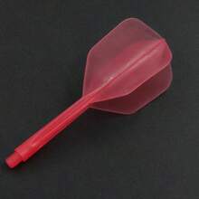 3/6件2BA一体式飞镖杆和镖翼套装专业透明防摔飞镖杆塑料飞镖配件