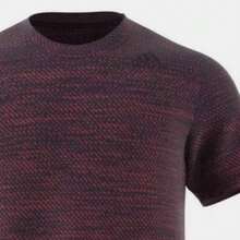 Adidas 男士新款运动服，舒适透气跑步健身训练休闲短袖T恤 - 紅色 - 查看 3