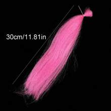 1pc 30cm Glow-In-The-Dark Fiber Wrapping Decoration Tape, Fly Tying Materials For Flash N Slinky Trihook Feather Hook Lure