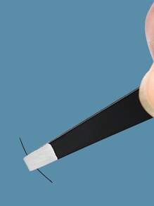 Black Eyebrow Tweezers Set, Letters A-Z Are Precision Stainless Steel Eyebrow Tweezers. They Are Crucial For Daily Beauty, Suitable For Eyebrow, Facial Hair, Hair Cutting, And Internal Hair Removal, Including Storage Bags, Suitable For Both Men And Women. They Are Also Sophisticated Hair Removal Devices, Diagonal Eyebrow Clips, And Makeup Removal Tools