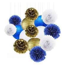 16 قطعة مجموعة كرات الورد الملونة - ديكور لحفلات الزفاف وعيد الميلاد | أزهار ورقية فاخرة لعيد الحب المهرجانات ديكورات جدار خلفية النافذة (مجموعة كرات الورد الأوروبية الأمريكية INS)'