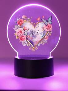 1 chiếc đèn ngủ khắc tên theo yêu cầu, quà tặng sáng tạo, quà tặng Ngày Valentine cá nhân hóa, đèn ngủ khắc tên theo yêu cầu, quà tặng cho bạn gái, quà sinh nhật theo yêu cầu, quà tặng bạn gái theo yêu cầu, trang trí phòng ngủ, trang trí tiệc, quà tặng Ngày Valentine, đèn ngủ - Nhiều màu - Xem 34