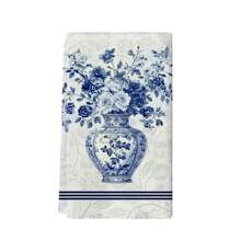 2 Pieces Set Of Kitchen Towels With Classic Retro Color Patterns Of Blue And White Porcelain, Blue And White, Soft And Absorbent Decorative Polyester Dishwashing Towels, Machine Washable, Size 40 * 60cm, Suitable For Decoration In Kitchens, Restaurants, Family Banquets And Parties, And Can Also Be Given As Gifts.