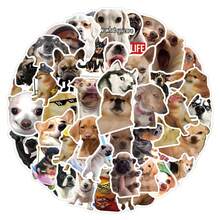 55pcs/Pack Cute & Funny Puppy MEME Vintage Aesthetic Stickers, Adorable Cartoon Interesting Aesthetic Label Stickers For Scrapbooking, Self-Adhesive Stationery, Envelopes, Guitars, Instruments, Decorations, Holiday Gifts, Teenage Party Supplies, Rewards, Motivation, New Year, Winter