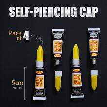 4 Pack 3g Instant Super Glue: All Purpose Toughest Adhesive – Strong Bond For Metal, Rubber, Leather, Wood & DIY Craft Repairs - 1 - View 4