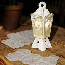 DIY Gipsformen-Set für duftende Kerzenhalter, Laternen Dekorationen, Silikonformen