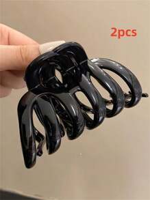 1 pieza Pinza de pelo grande minimalista, accesorios de pelo elegantes para mujer, pinza de pelo, clip, mordaza, agarrador de pelo