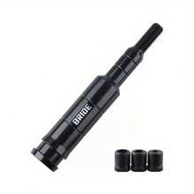 Palanca de extensión de perilla de cambio de marchas de aluminio JDM, extensor de perilla de cambio de transmisión manual, extensión de varilla recta M10x1.5 - Unitalla - Ver 10