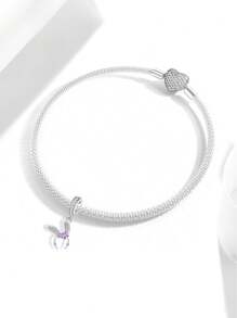 1 Stück modisches Haarband mit Kaninchen Ohren und Perlen Charms, geeignet für Frauen Armbänder, Armreifen, DIY Schmuckherstellung und tägliche Outfit Kombination, Schmuckdekoration für Mädchen