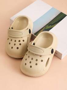 Pantuflas para niños, zapatos cerrados suaves y antideslizantes para niños y niñas pequeños, sandalias para interior, exterior y playa