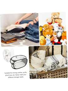 1pc Foldable Mesh Laundry Basket, Pop-Up Clothes Basket, Foldable Large-Capacity Laundry Basket, Suitable For Dirty Clothes, Breathable Design To Reduce The Odor Of Blankets, Convenient For Storage In Bathrooms, Bedrooms And University Dormitories.
