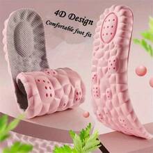 2 Pairs Super Soft Women's Comfortable Insoles - Adaptive Elasticity, Breathable And Moisture-Wicking - Perfect For Athletic And Casual Shoes, Pink, Shoe Accessories Insulation, Galentines, Puppy, Carnival, Shoe, Spring Summer Picks, Brides Maid Gifts, Room, Bedroom Decor, Bedroom Decor, Beach, Travel, For Men, For Women, Vacation,Cute Stuff - Multicolor - View 9