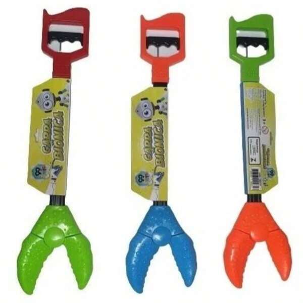 Brinquedo Garra Mecânica Pegador De Objetos Mão De Siri Imã Infantil Festas Adolescentes