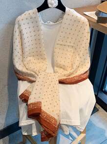 Nueva bufanda elegante para mujeres, bufanda de seda versátil para primavera y verano, pañuelo decorativo de moda para el cuello, estilo coreano