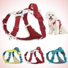 Harnais pour petit et moyen animal de compagnie HP551 avec motif minimaliste mignon