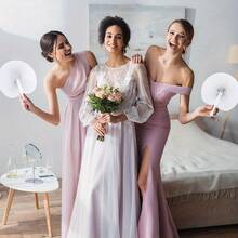 12/24 chiếc quạt giấy gấp tròn màu trắng trang trí lễ cưới quạt giấy gấp tròn màu trắng cho đám cưới và du lịch ngày lễ tình nhân quạt giấy ngày lễ tình nhân quạt cầm tay gấp số lượng lớn màu trắng trang trí đám cưới quạt accordion tròn có tay cầm bằng nhựa cho tiệc cưới khách sinh nhật ủng hộ quạt giấy gấp tròn tự làm cho đám cưới quạt giấy bỏ túi cầm tay bằng nhựa quạt giấy trắng để trang trí tiệc - trắng - Xem 4
