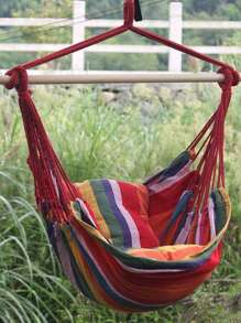 1 Stück Hängestuhl für Studentenwohnheim, Hängestuhl für Universitätsstudenten, Innen-Hängekorb-Schaukelstuhl, Außenterrassen-Schaukel, einfache Installation, stabiler Seilverriegelung, abriebfest & atmungsaktiv, hohe Tragfähigkeit, kippfestes Design (Kissen und Polster nicht enthalten)