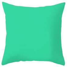 1件100%涤纶纤维枕套，纯色系列，多色，可机洗，适合装饰沙发、客厅、房间、户外露台和庭院。单面印花，不含枕芯（16英寸*16英寸、18英寸*18英寸、20英寸*20英寸、12英寸*20英寸） - 彩色 - 查看 19