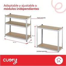 Cuory Anaquel Organizador Estante Metalico 5 Niveles de Almacenamiento Uso Rudo Anaqueles Metalicos para Tienda Estante Organizador Metalico Resistente Estanteria De Almacenamiento Multiusos
