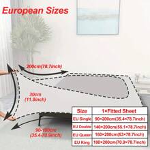 1 pieza Funda de colchón con diseño jacquard de unicolor, cobertor elástico para proteger tu ropa de cama y agregar estilo al hogar, adecuado para todas las estaciones